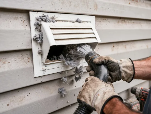 Professional dryer vent cleaning by Milford Dryer Vent Cleaning in Milford