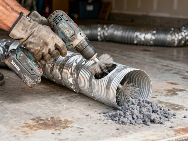 Professional duct cleaning by Milford Dryer Vent Cleaning in Milford