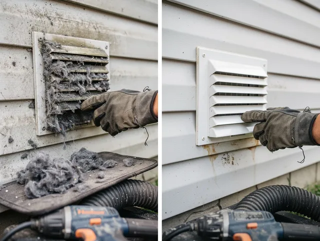 Residential dryer vent cleaning by Milford Dryer Vent Cleaning in Milford
